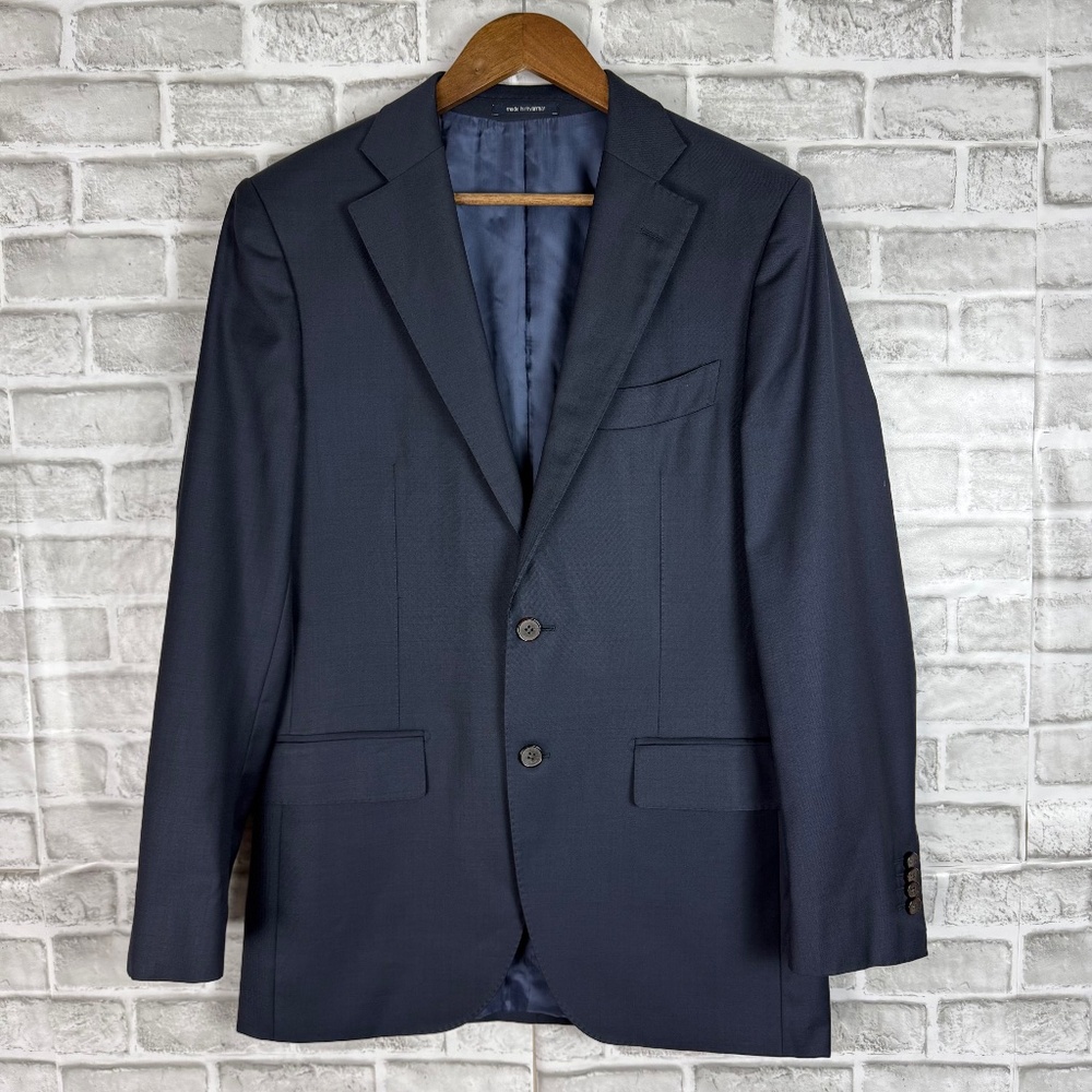 SuitSupply Lazio Vitale Barberis Supper 110s Wool Blazer Suit Jacket Mens sz 40L
